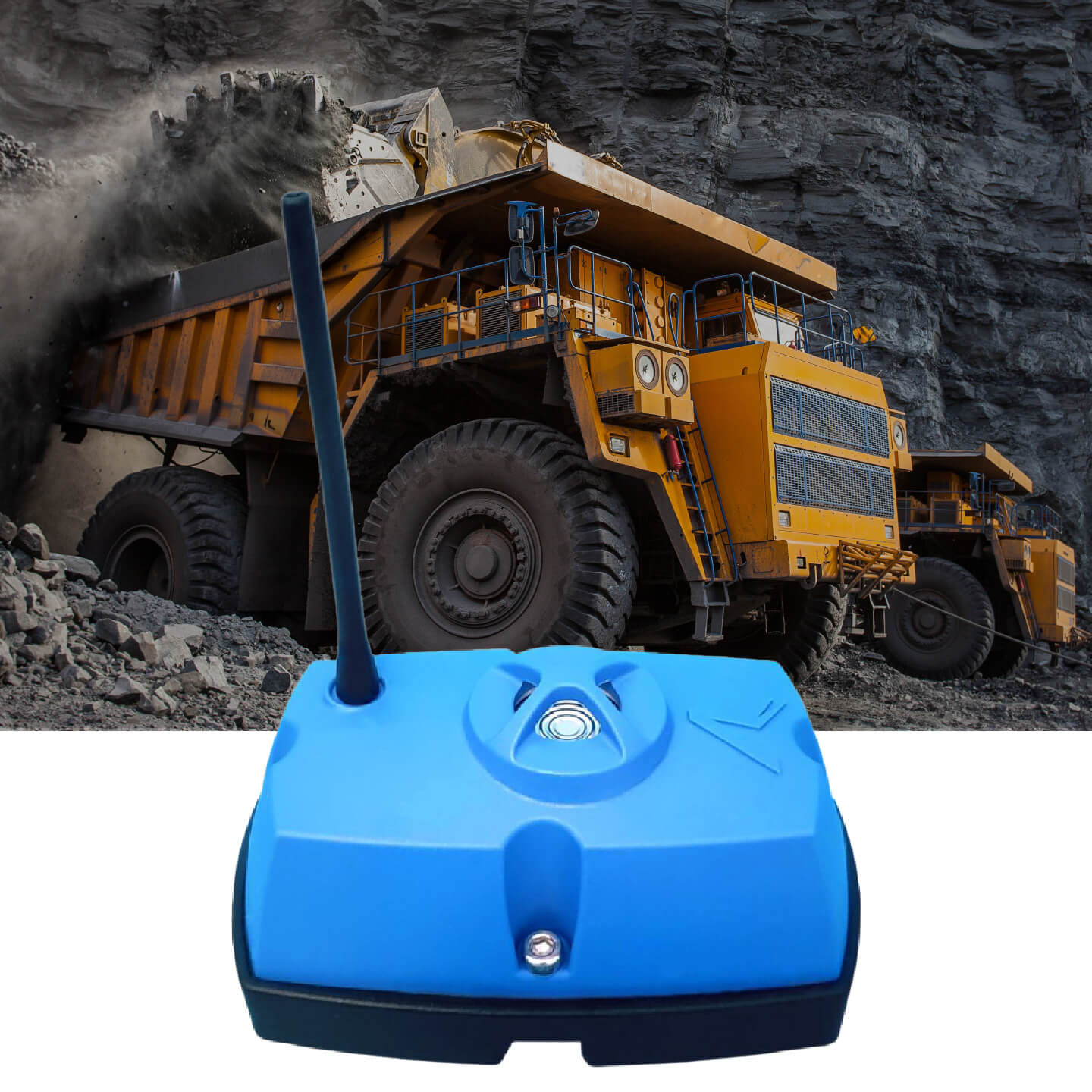 transport truck with a focus on tires